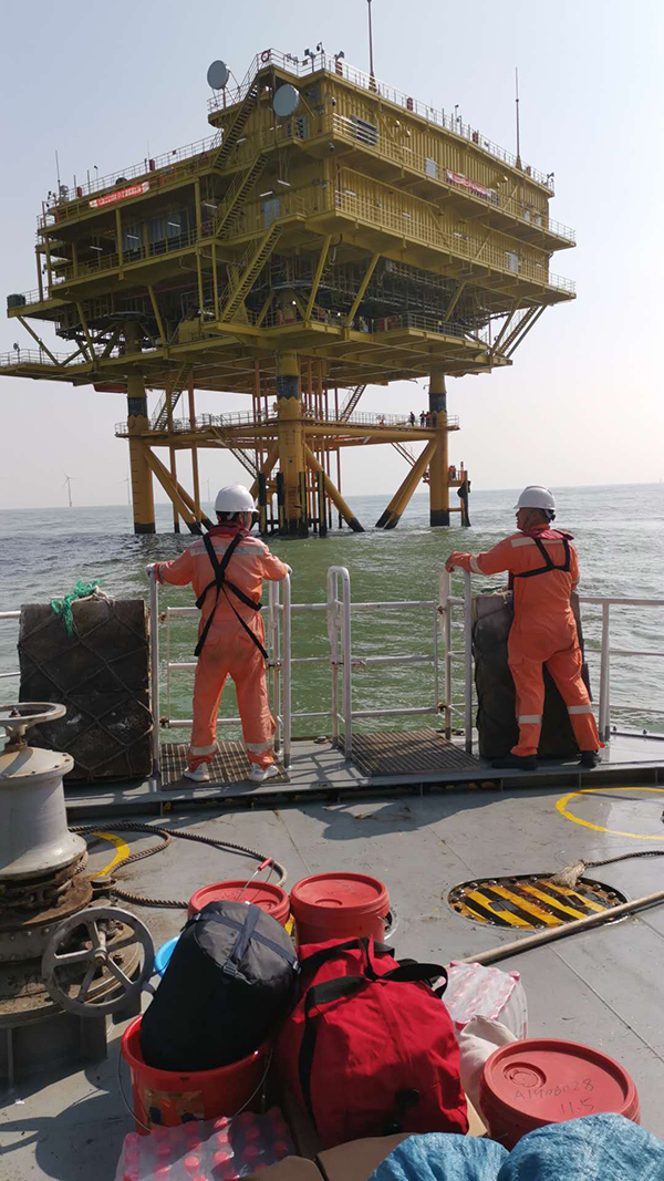 虹潤不怕遠征難，直掛云帆濟滄海-虹潤儀表為海上風電運行保駕護航